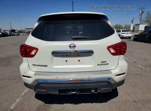 5N1DR2MM2HC643083 2017 NISSAN PATHFINDER White Rear view