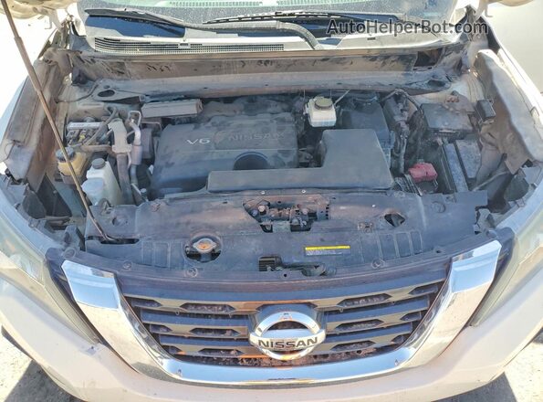 5N1DR2MM2HC643083 2017 NISSAN PATHFINDER White Engine compartment view