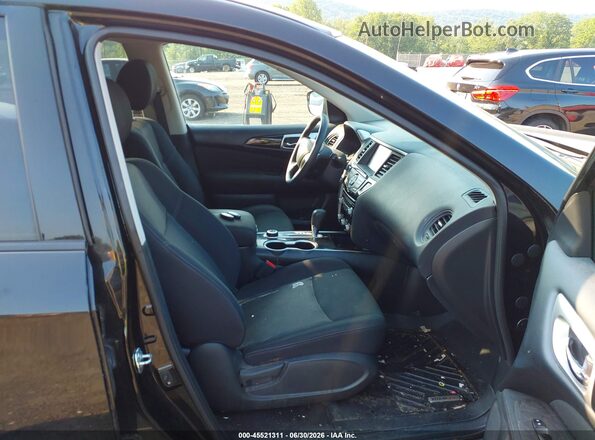 5N1DR2MM2HC688475 2017 NISSAN PATHFINDER Black Вид салону спереду
