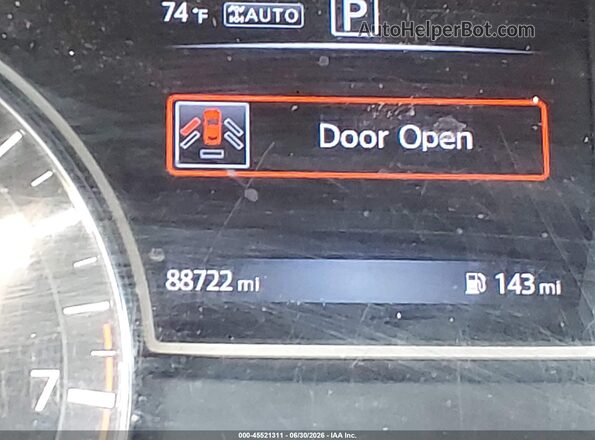 5N1DR2MM2HC688475 2017 NISSAN PATHFINDER Black 