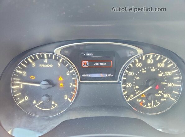 5N1DR2MM2JC604984 2018 NISSAN PATHFINDER Black Widok zestawu wskaźników