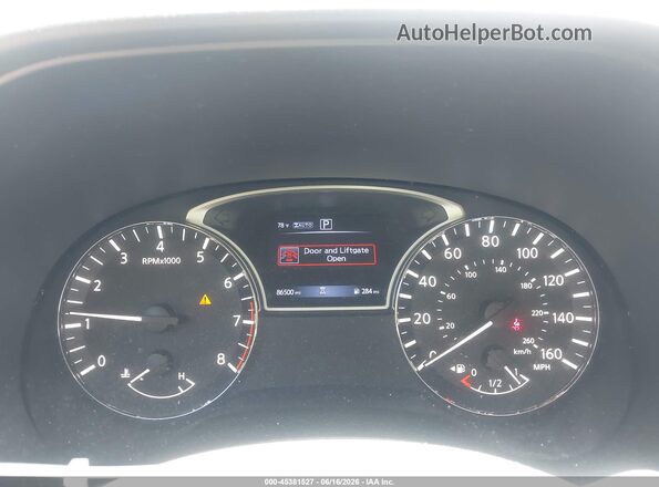 5N1DR2MM2JC617122 2018 NISSAN PATHFINDER Blue Vista de los asientos traseros