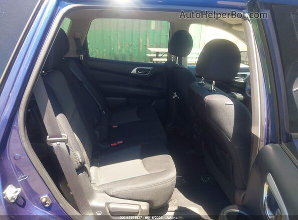 5N1DR2MM2JC617122 2018 NISSAN PATHFINDER Blue Vista de la etiqueta del VIN