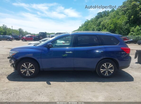 5N1DR2MM2JC617122 2018 NISSAN PATHFINDER Blue 