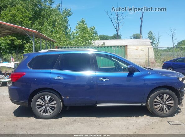 5N1DR2MM2JC617122 2018 NISSAN PATHFINDER Blue Vista interior de 360 grados