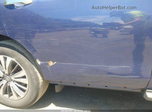 5N1DR2MM2JC617122 2018 NISSAN PATHFINDER Blue 