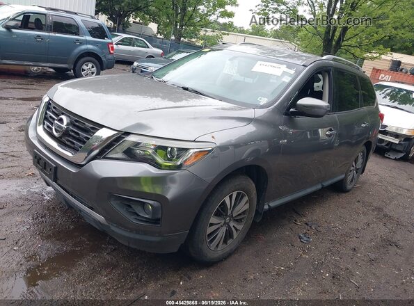 5N1DR2MM2JC627181 2018 NISSAN PATHFINDER Gray Przód lewy