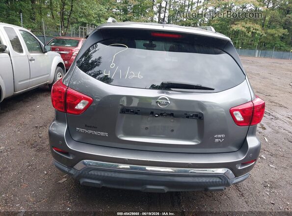 5N1DR2MM2JC627181 2018 NISSAN PATHFINDER Gray 