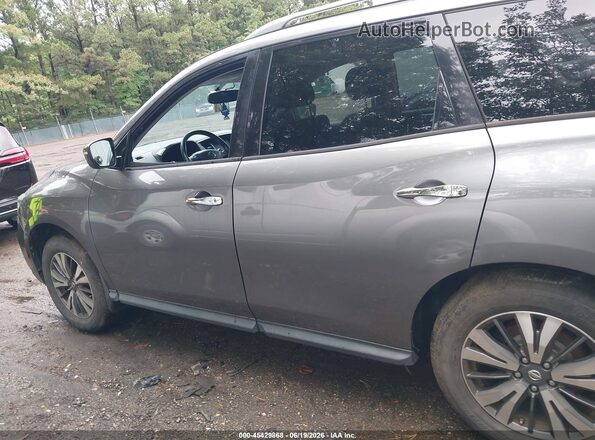 5N1DR2MM2JC627181 2018 NISSAN PATHFINDER Gray Widok wnętrza 360 stopni