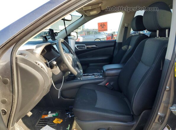 5N1DR2MM2JC633143 2018 NISSAN PATHFINDER Gray Front interior view