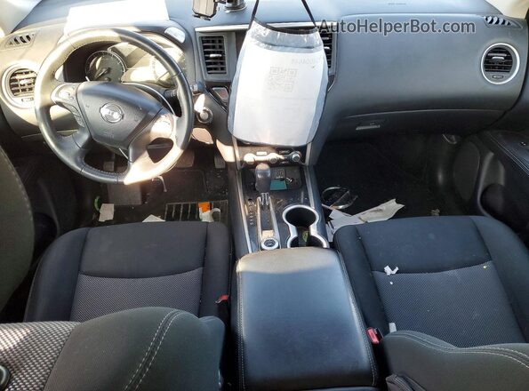 5N1DR2MM2JC633143 2018 NISSAN PATHFINDER Gray Dashboard view