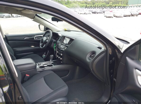 5N1DR2MM2JC665218 2018 NISSAN PATHFINDER Black Widok wnętrza z przodu