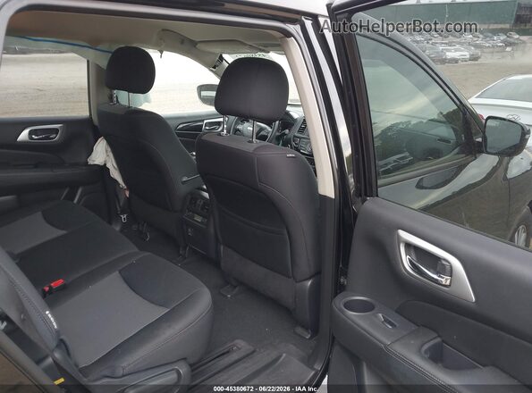 5N1DR2MM2JC665218 2018 NISSAN PATHFINDER Black Widok naklejki z numerem VIN