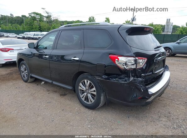 5N1DR2MM2JC665218 2018 NISSAN PATHFINDER Black Tył lewy