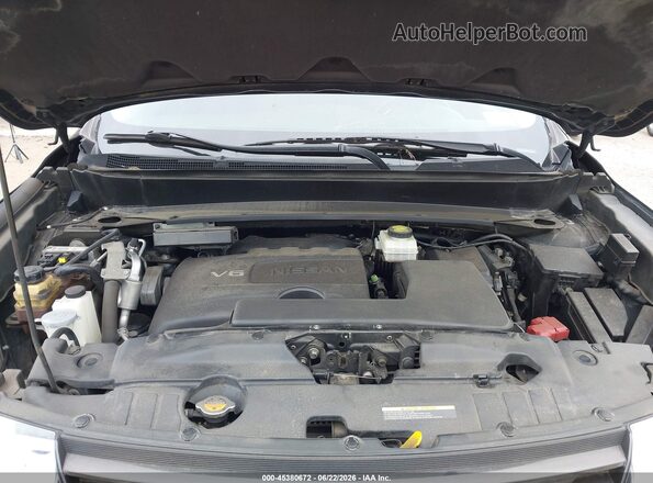5N1DR2MM2JC665218 2018 NISSAN PATHFINDER Black Widok z tyłu