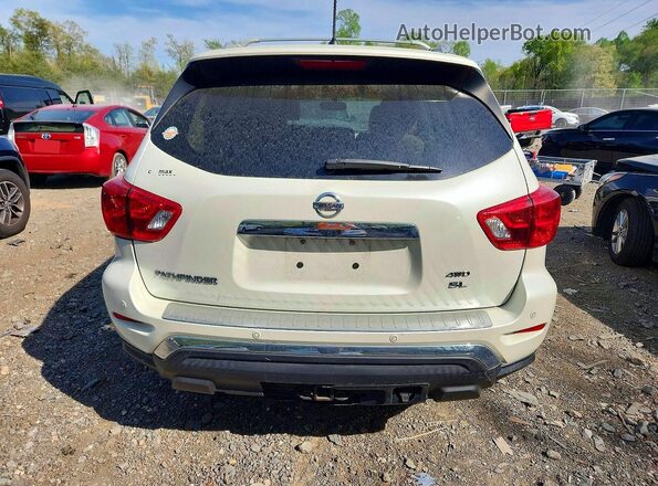5N1DR2MM2JC678227 2018 NISSAN PATHFINDER White უკანა ხედი