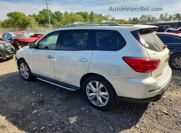 5N1DR2MM2JC678227 2018 NISSAN PATHFINDER White უკანა მარცხენა