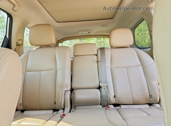5N1DR2MM2JC678227 2018 NISSAN PATHFINDER White უკანა სავარძლების ხედი