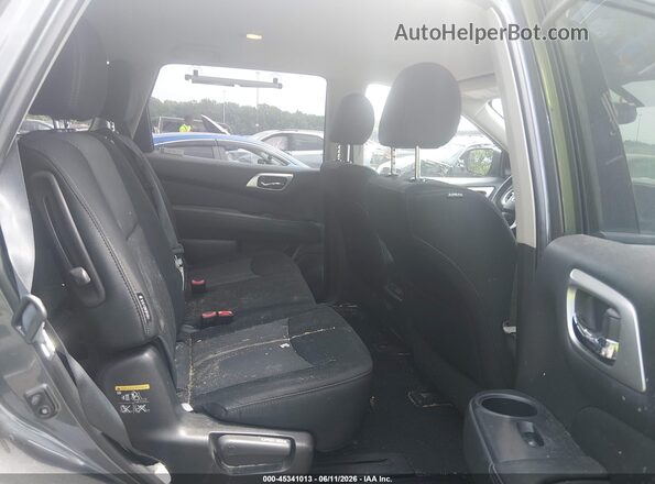 5N1DR2MM2KC579344 2019 NISSAN PATHFINDER Gray VIN კოდის სტიკერის ხედი