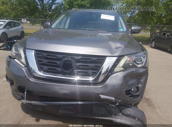5N1DR2MM2KC579344 2019 NISSAN PATHFINDER Gray წინა ხედი