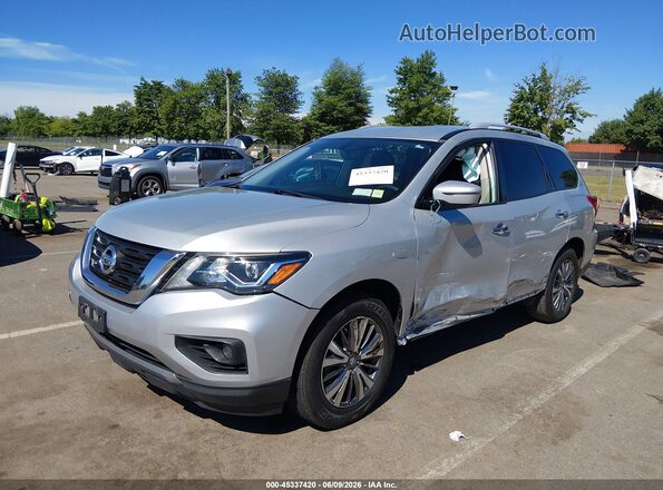 5N1DR2MM2KC588917 2019 NISSAN PATHFINDER Silver Передня ліва чверть