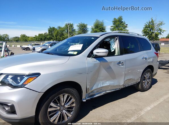 5N1DR2MM2KC588917 2019 NISSAN PATHFINDER Silver Вид спереду