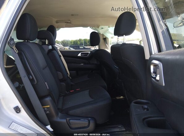 5N1DR2MM2KC588917 2019 NISSAN PATHFINDER Silver Вид наклейки з VIN-кодом