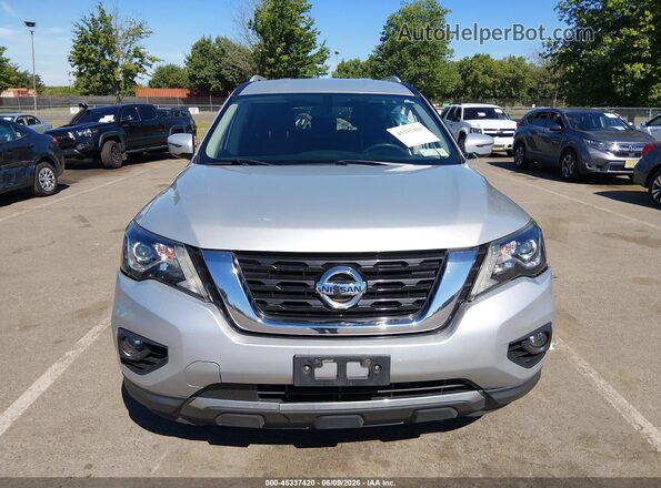 5N1DR2MM2KC588917 2019 NISSAN PATHFINDER Silver Вид щитка приладів