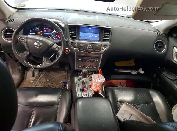 5N1DR2MM3HC631458 2017 NISSAN PATHFINDER Charcoal Առջևի վահանակի տեսք