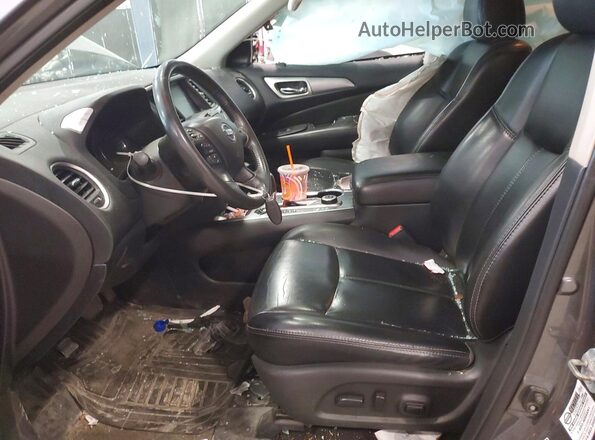 5N1DR2MM3HC631458 2017 NISSAN PATHFINDER Charcoal Սալոնի դիմացի տեսք