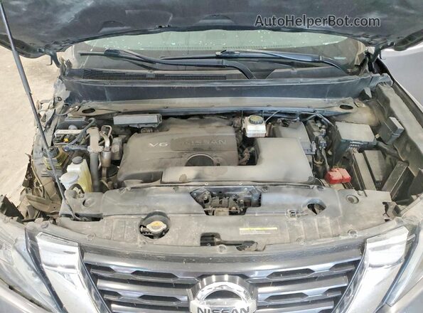 5N1DR2MM3HC631458 2017 NISSAN PATHFINDER Charcoal Շարժիչի բաժամունքի տեսք