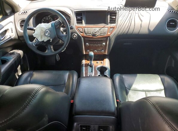 5N1DR2MM3HC647546 2017 NISSAN PATHFINDER Gray Vista del salpicadero