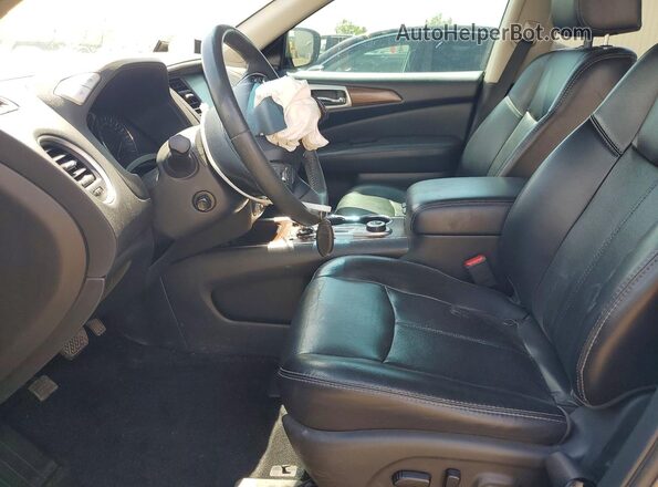 5N1DR2MM3HC647546 2017 NISSAN PATHFINDER Gray Vista interior delantera