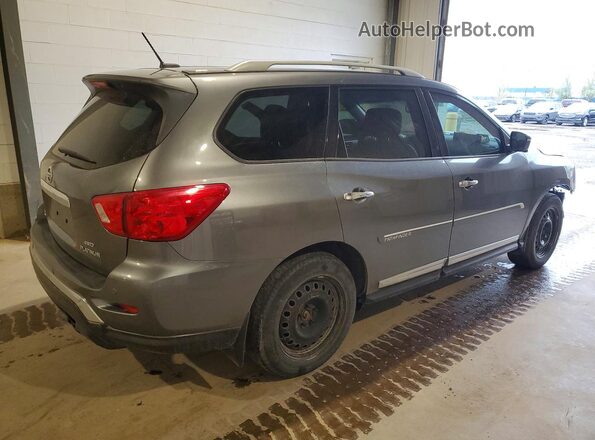 5N1DR2MM3HC647546 2017 NISSAN PATHFINDER Gray Trasero derecho