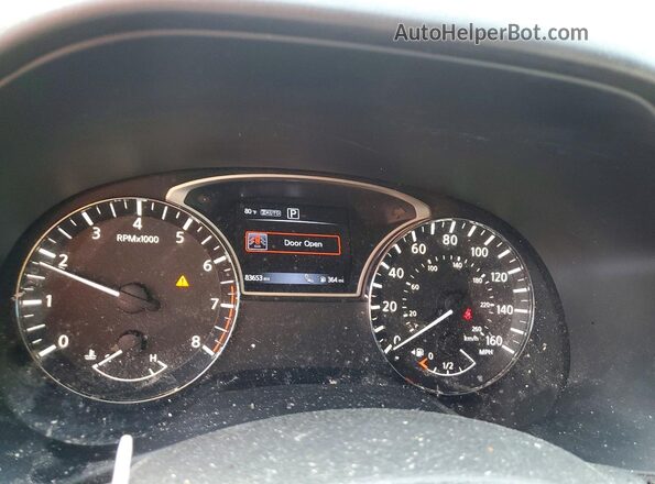 5N1DR2MM3HC688890 2017 NISSAN PATHFINDER Gray Instrument cluster view