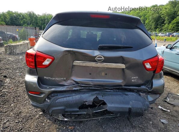 5N1DR2MM3HC688890 2017 NISSAN PATHFINDER Gray Rear view