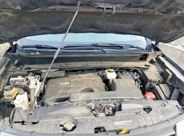5N1DR2MM3HC688890 2017 NISSAN PATHFINDER Gray Rear interior view