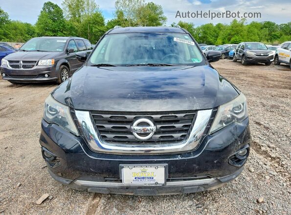 5N1DR2MM3JC627657 2018 NISSAN PATHFINDER Black Widok z przodu