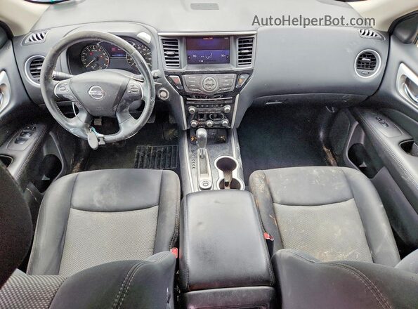 5N1DR2MM3JC627657 2018 NISSAN PATHFINDER Black Widok deski rozdzielczej