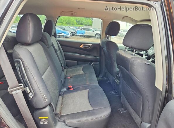 5N1DR2MM3JC627657 2018 NISSAN PATHFINDER Black Widok wnętrza z tyłu
