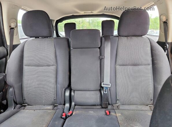 5N1DR2MM3JC627657 2018 NISSAN PATHFINDER Black Widok tylnych siedzeń