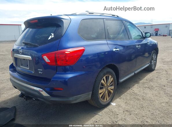 5N1DR2MM3JC654034 2018 NISSAN PATHFINDER Blue უკანა მარჯვენა