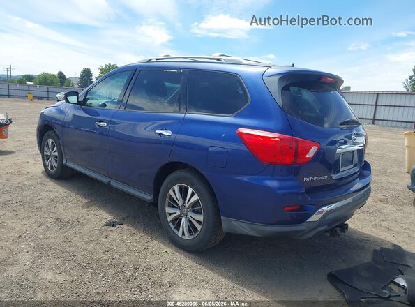 5N1DR2MM3JC654034 2018 NISSAN PATHFINDER Blue უკანა მარცხენა