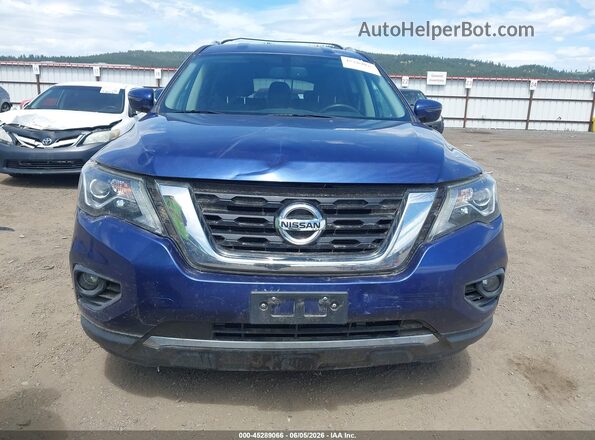 5N1DR2MM3JC654034 2018 NISSAN PATHFINDER Blue წინა ხედი