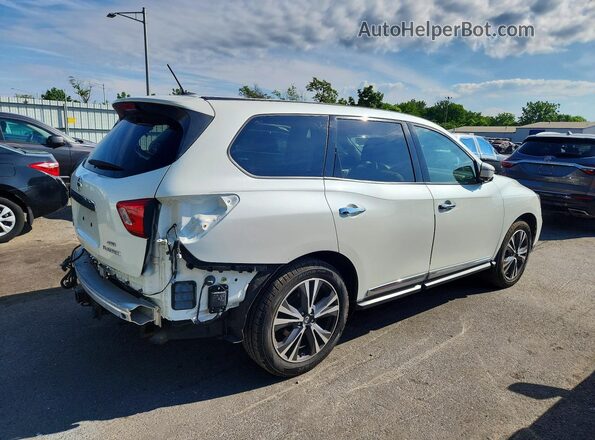 5N1DR2MM3JC678690 2018 NISSAN PATHFINDER White Задня права чверть