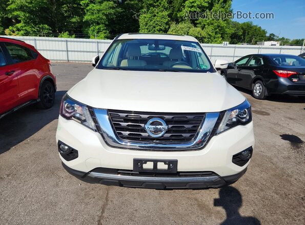 5N1DR2MM3JC678690 2018 NISSAN PATHFINDER White Вид спереду