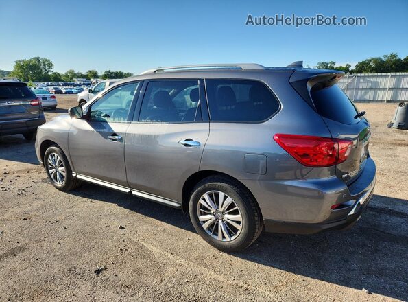 5N1DR2MM3KC634805 2019 NISSAN PATHFINDER Gray Trasero izquierdo