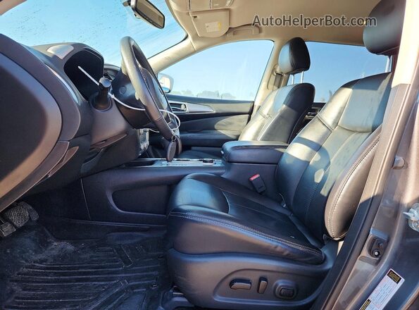5N1DR2MM3KC634805 2019 NISSAN PATHFINDER Gray Vista interior delantera