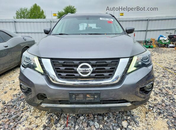 5N1DR2MM3KC638921 2019 NISSAN PATHFINDER Gray Вид спереду