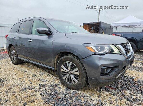 5N1DR2MM3KC638921 2019 NISSAN PATHFINDER Gray Передня права чверть
